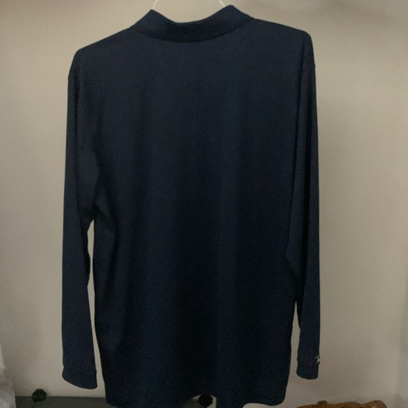 Snickers Long Sleeve Navy Polo Shirt Men’s XL Antigua - Picture 5 of 6